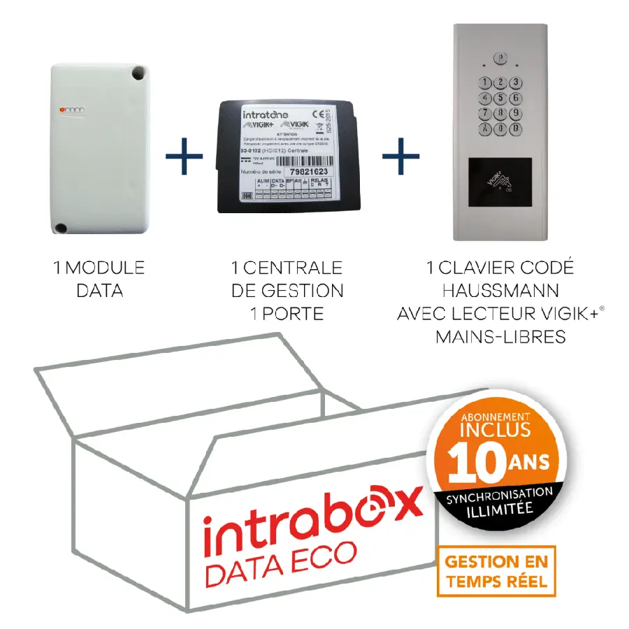 Clavier Code Haussmann Intratone Vigik+ – Installation Paris