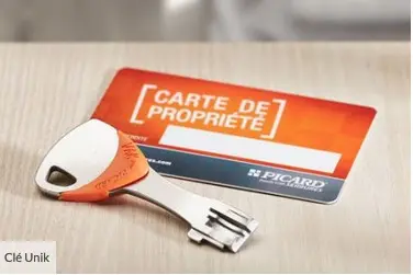 Clé UNIK® brevetée et incopiable